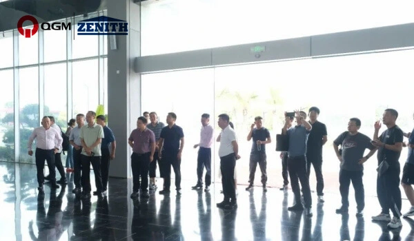 Endüstriyel Katı Atık Ağı Heyeti, inceleme ve değişim için Quangong Co., Ltd.'yi ziyaret etti