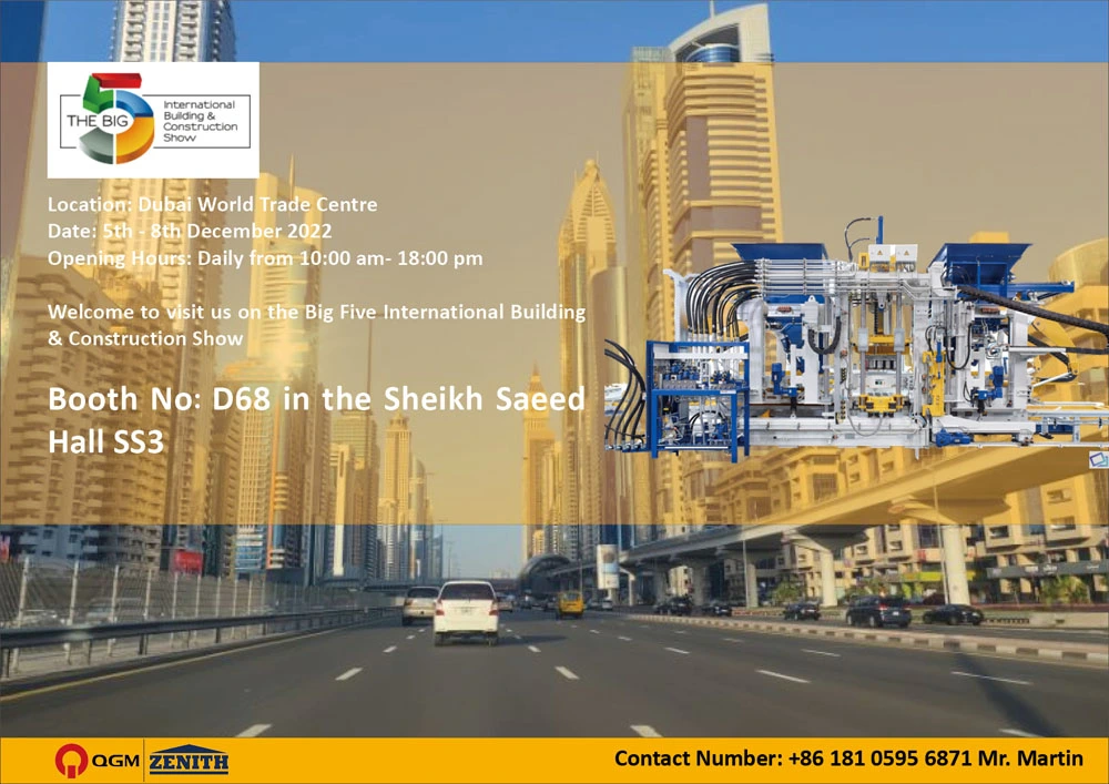 QGM Grubu, BIG 5 Show BAE 2022'ye katılacak