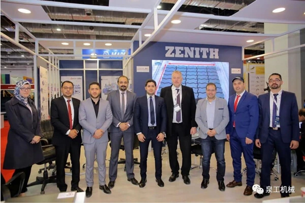Projeler Mısır 2020 | QGM ZENITH Çarpıcı İlk Gösterim Kahire'de —— Harika bir güçlü blok makinesinin tarzı!
