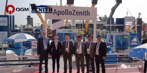 QGM Blok Makineleri EXCON 2019, Hindistan'da