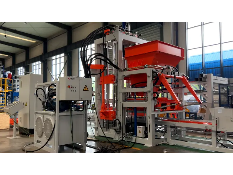 Quangong Machinery Co., Ltd. QT10 Yüksek Hızlı Blok Yapımı Üretim Hattı, Akıllı Üretim Mükemmelliği için Yeni Bir Standart Belirliyor