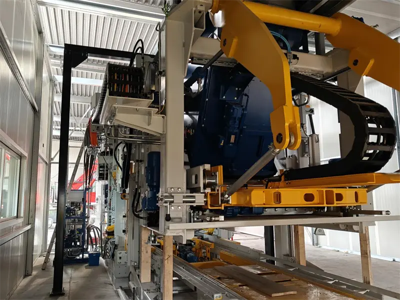 Güney Amerika Beton Sektörüne Yönelik Otomatik Blok Yapma Makineleri