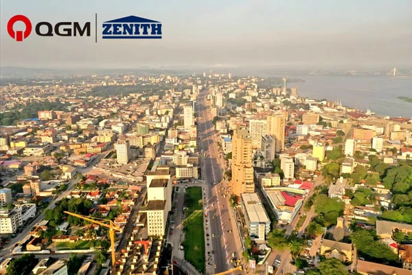 KINSHASA D.R KONGO'da QGM QT6 Beton Blok Makinesi